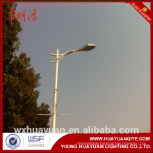 Road light galvanized steel street post